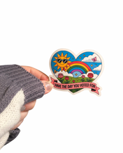 Load image into Gallery viewer, Day you voted for sticker