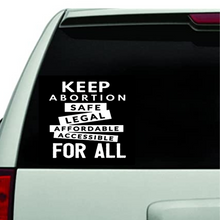Load image into Gallery viewer, Pro-Choice/Feminist Decals

